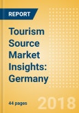 Tourism Source Market Insights: Germany - Analysis of tourist profiles, traveler flows, spending patterns, main destination markets, and risks and opportunities- Product Image
