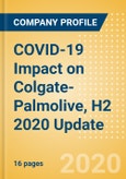 COVID-19 Impact on Colgate-Palmolive, H2 2020 Update- Product Image