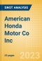 American Honda Motor Co Inc - Strategic SWOT Analysis Review - Product Thumbnail Image