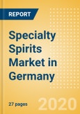 Specialty Spirits (Spirits) Market in Germany - Outlook to 2023: Market Size, Growth and Forecast Analytics- Product Image
