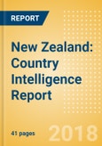 New Zealand: Country Intelligence Report- Product Image