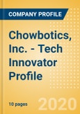 Chowbotics, Inc. - Tech Innovator Profile- Product Image