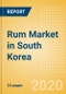 Rum (Spirits) Market in South Korea - Outlook to 2023: Market Size, Growth and Forecast Analytics - Product Thumbnail Image