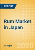 Rum (Spirits) Market in Japan - Outlook to 2023: Market Size, Growth and Forecast Analytics- Product Image