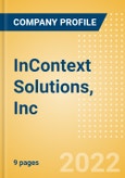 InContext Solutions, Inc. - Tech Innovator Profile- Product Image