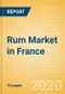 Rum (Spirits) Market in France - Outlook to 2023: Market Size, Growth and Forecast Analytics - Product Thumbnail Image
