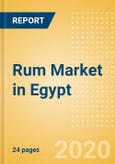 Rum (Spirits) Market in Egypt - Outlook to 2023: Market Size, Growth and Forecast Analytics- Product Image