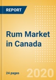 Rum (Spirits) Market in Canada - Outlook to 2023: Market Size, Growth and Forecast Analytics- Product Image