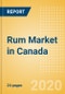 Rum (Spirits) Market in Canada - Outlook to 2023: Market Size, Growth and Forecast Analytics - Product Thumbnail Image