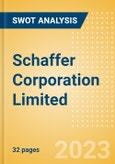 Schaffer Corporation Limited (SFC) - Financial and Strategic SWOT Analysis Review- Product Image