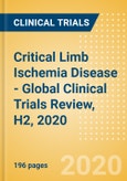 Critical Limb Ischemia Disease - Global Clinical Trials Review, H2, 2020- Product Image