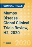 Mumps Disease - Global Clinical Trials Review, H2, 2020- Product Image