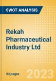 Rekah Pharmaceutical Industry Ltd (REKA) - Financial and Strategic SWOT Analysis Review- Product Image