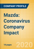 Mazda: Coronavirus (COVID 19) Company Impact- Product Image