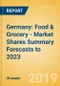 Germany: Food & Grocery - Market Shares Summary Forecasts to 2023 - Product Thumbnail Image