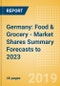 Germany: Food & Grocery - Market Shares Summary Forecasts to 2023 - Product Thumbnail Image