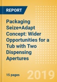 Packaging Seize+Adapt Concept: Wider Opportunities for a Tub with Two Dispensing Apertures- Product Image