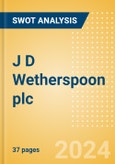 J D Wetherspoon plc (JDW) - Financial and Strategic SWOT Analysis Review- Product Image