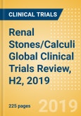 Renal Stones/Calculi Global Clinical Trials Review, H2, 2019- Product Image