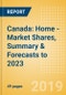 Canada: Home - Market Shares, Summary & Forecasts to 2023 - Product Thumbnail Image