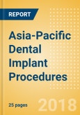 Asia-Pacific Dental Implant Procedures Outlook to 2025- Product Image