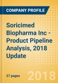 Soricimed Biopharma Inc - Product Pipeline Analysis, 2018 Update- Product Image