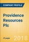 Providence Resources Plc Oil & Gas Exploration and Production Operations and Cost Analysis - 2017 - Product Thumbnail Image