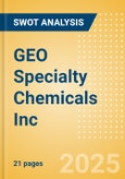 GEO Specialty Chemicals Inc - Strategic SWOT Analysis Review- Product Image