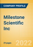 Milestone Scientific Inc (MLSS) - Product Pipeline Analysis, 2021 Update- Product Image