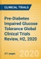 Pre-Diabetes Impaired Glucose Tolerance Global Clinical Trials Review, H2, 2020 - Product Thumbnail Image