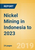 Nickel Mining in Indonesia to 2023- Product Image