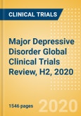 Major Depressive Disorder Global Clinical Trials Review, H2, 2020- Product Image