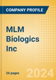 MLM Biologics Inc - Product Pipeline Analysis, 2023 Update- Product Image