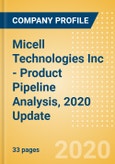 Micell Technologies Inc - Product Pipeline Analysis, 2020 Update- Product Image