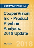 CooperVision Inc - Product Pipeline Analysis, 2018 Update- Product Image
