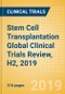 Stem Cell Transplantation Global Clinical Trials Review, H2, 2019 - Product Thumbnail Image
