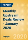 Monthly Upstream Deals Review - January 2020- Product Image