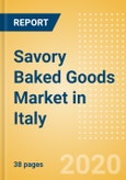 Savory Baked Goods (Savory and Deli Foods) Market in Italy - Outlook to 2024; Market Size, Growth and Forecast Analytics (updated with COVID-19 Impact)- Product Image