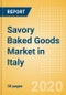 Savory Baked Goods (Savory and Deli Foods) Market in Italy - Outlook to 2024; Market Size, Growth and Forecast Analytics (updated with COVID-19 Impact) - Product Thumbnail Image