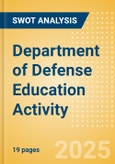 Department of Defense Education Activity - Strategic SWOT Analysis Review- Product Image