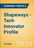 Shapeways - Tech Innovator Profile- Product Image