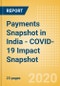 Payments Snapshot in India - COVID-19 Impact Snapshot - Product Thumbnail Image