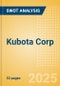 Kubota Corp (6326) - Financial and Strategic SWOT Analysis Review - Product Thumbnail Image