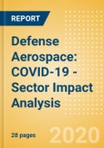 Defense Aerospace: COVID-19 - Sector Impact Analysis- Product Image