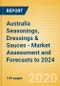 Australia Seasonings, Dressings & Sauces - Market Assessment and Forecasts to 2024 - Product Thumbnail Image