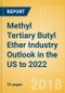 Methyl Tertiary Butyl Ether (MTBE) Industry Outlook in the US to 2022 - Market Size, Company Share, Price Trends, Capacity Forecasts of All Active and Planned Plants - Product Thumbnail Image
