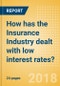 How has the Insurance Industry dealt with low interest rates? - Product Thumbnail Image