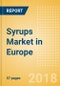 Syrups (Syrups & Spreads) Market in Europe - Outlook to 2022: Market Size, Growth and Forecast Analytics - Product Thumbnail Image