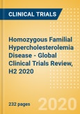 Homozygous Familial Hypercholesterolemia (HoFH) Disease - Global Clinical Trials Review, H2 2020- Product Image