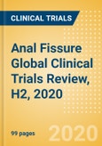 Anal Fissure Global Clinical Trials Review, H2, 2020- Product Image